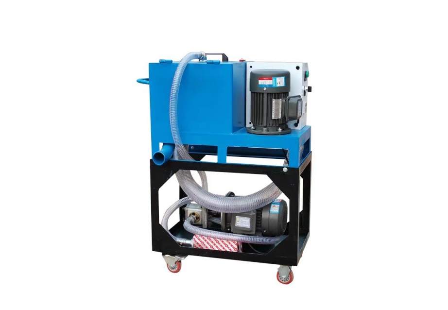 Manual centrifugal oil filter equipment