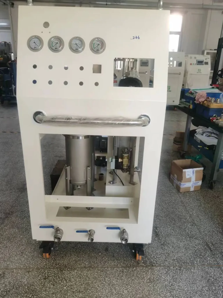 Purificador de aceite de vacío móvil