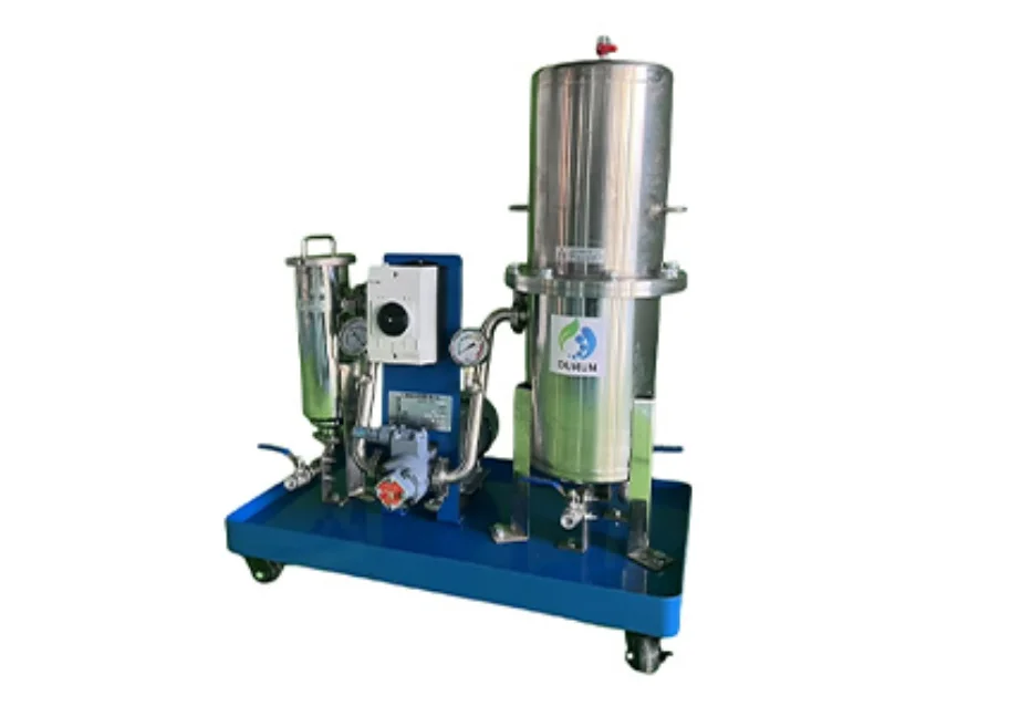 Purificador de aceite de precisión móvil 380V unidad de deslizamiento recuperación de desastres