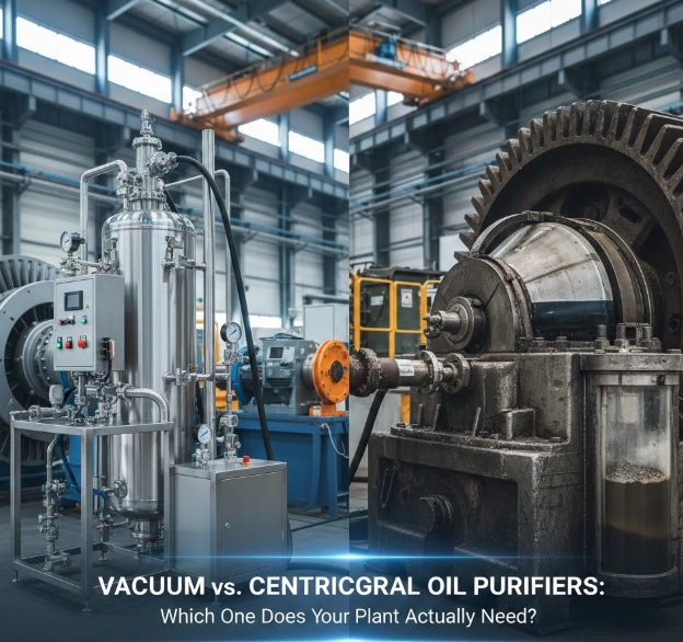 Vacuum vs. Centrifugal Oil Purifiers Which One Does Your Plant Actually Need
