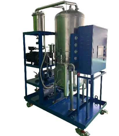 Vacuum oil purification machine
