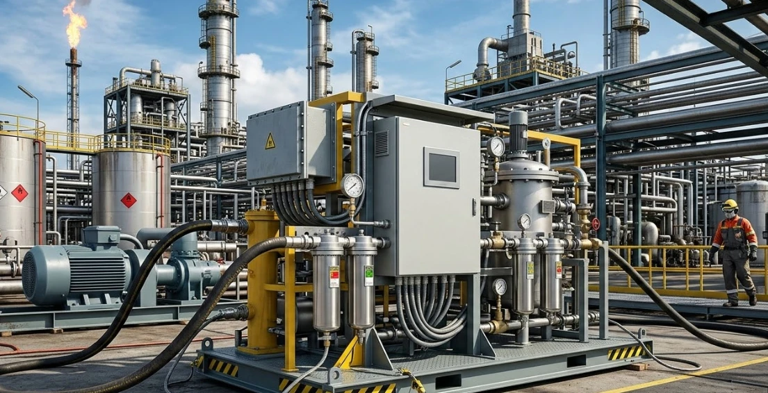 Explosion-Proof Oil Purification Essential Safety Standards for Oil & Gas Refineries