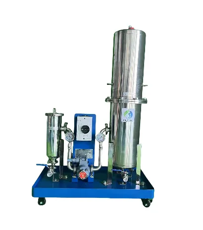 Precision oil purification machine