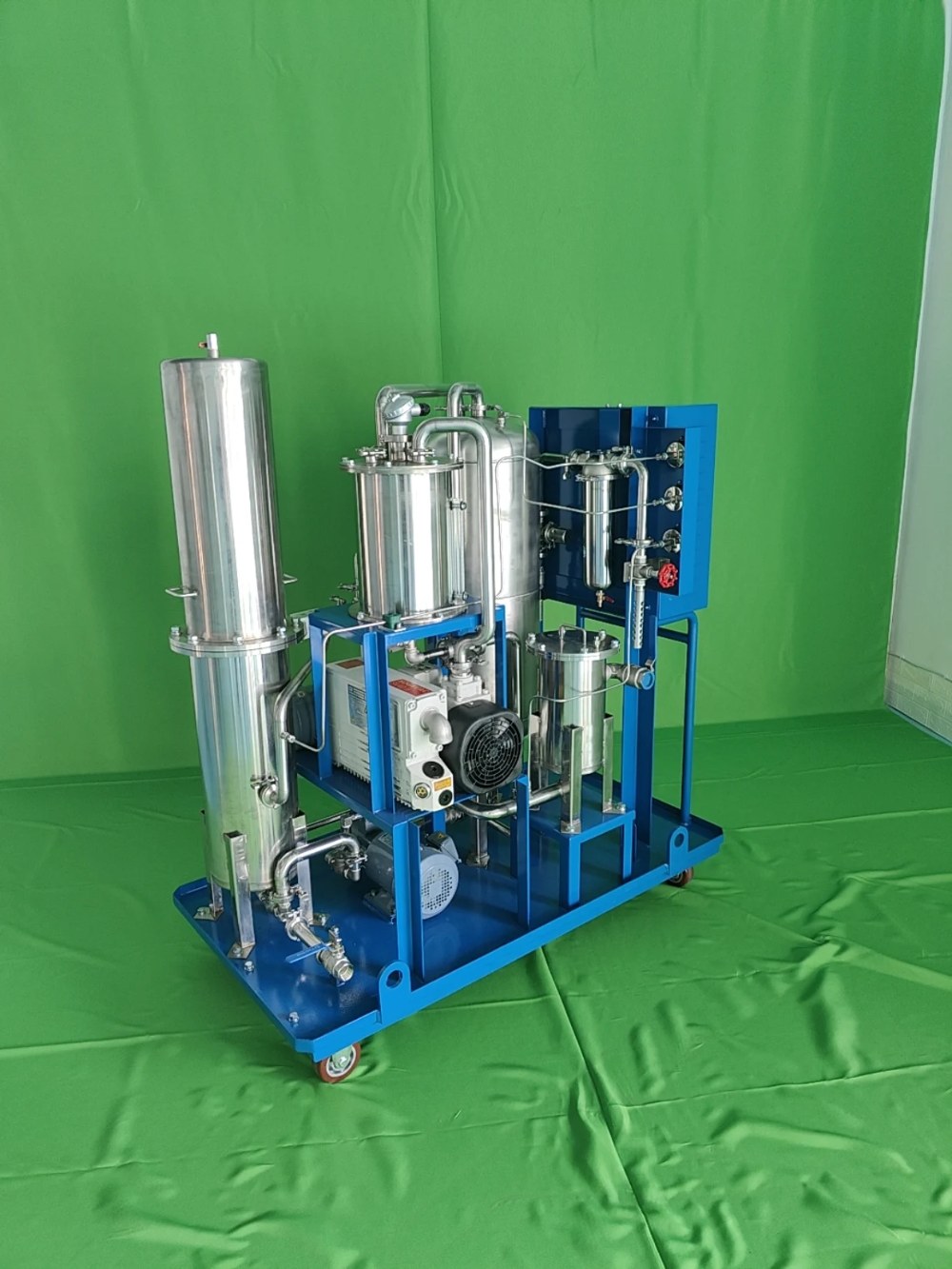 터빈 오일 진공 탈수기 0.5μm 필터링 API 614 Class 0